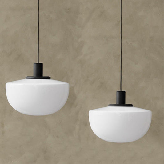 Hemisphere Glass Pendant Light