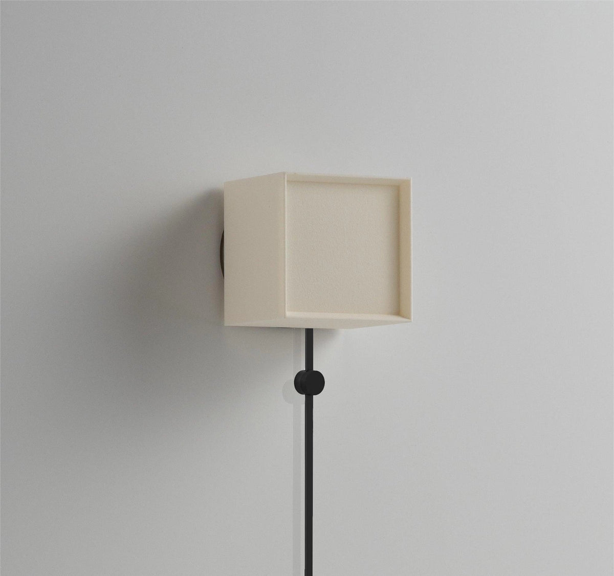 FS120 Square Fabric Sconce