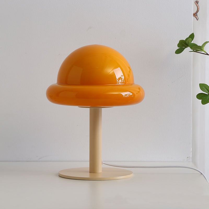 Mr Hat Mushroom Glass Lamp