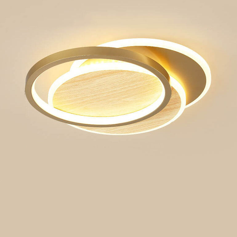 Nordic Wrought Iron Round LED Light