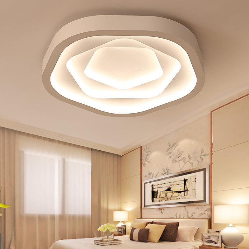 Rose Shape LED Flush Mount Ceiling Light