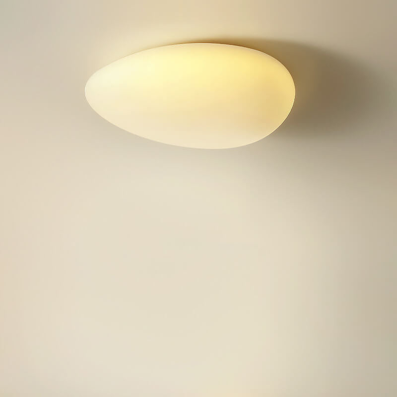 Cobblestone PE Flush Mount Light
