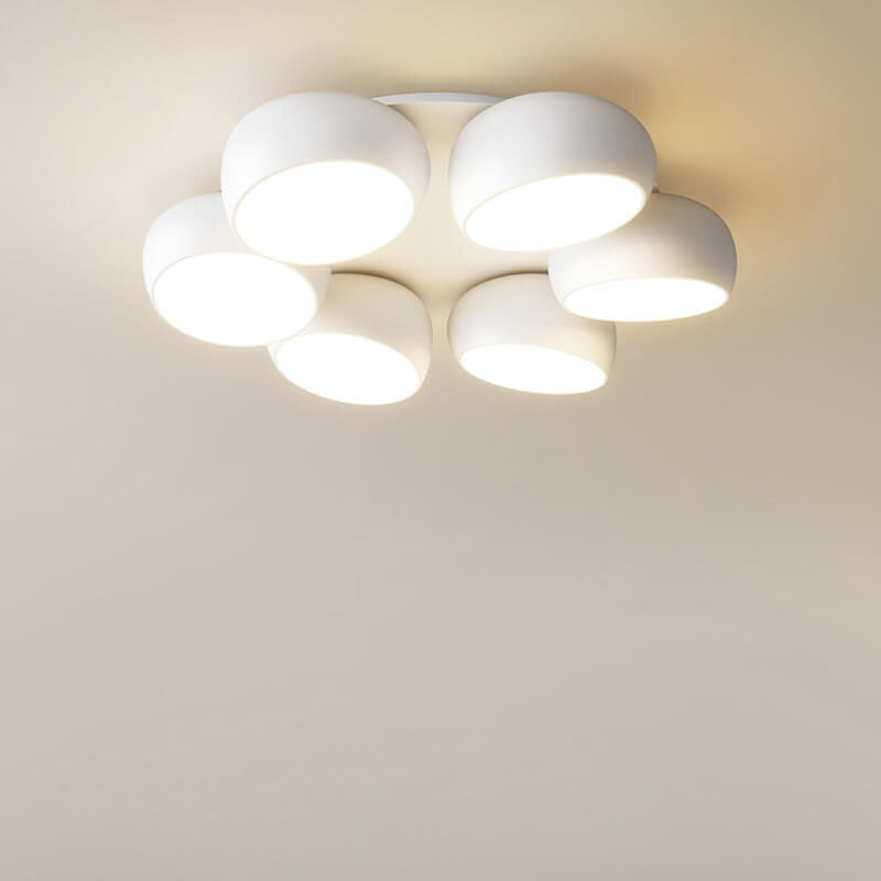 Scandinavian Iron & Plastic LED Light