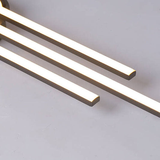 Modern Minimalist Long LED Flush Mount