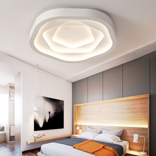Rose Shape LED Flush Mount Ceiling Light