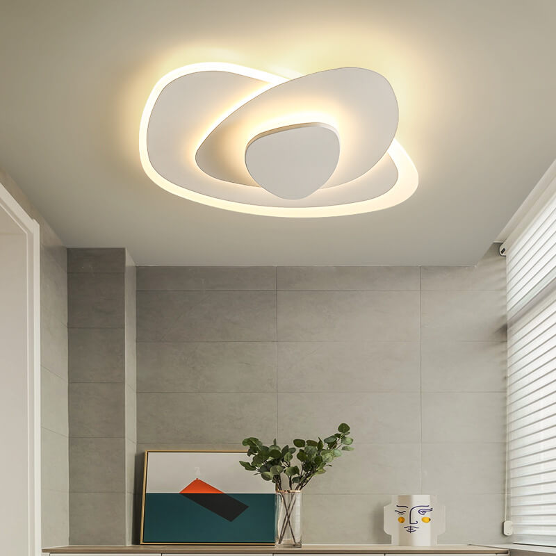 Nordic Geometric Iron & Acrylic LED Light