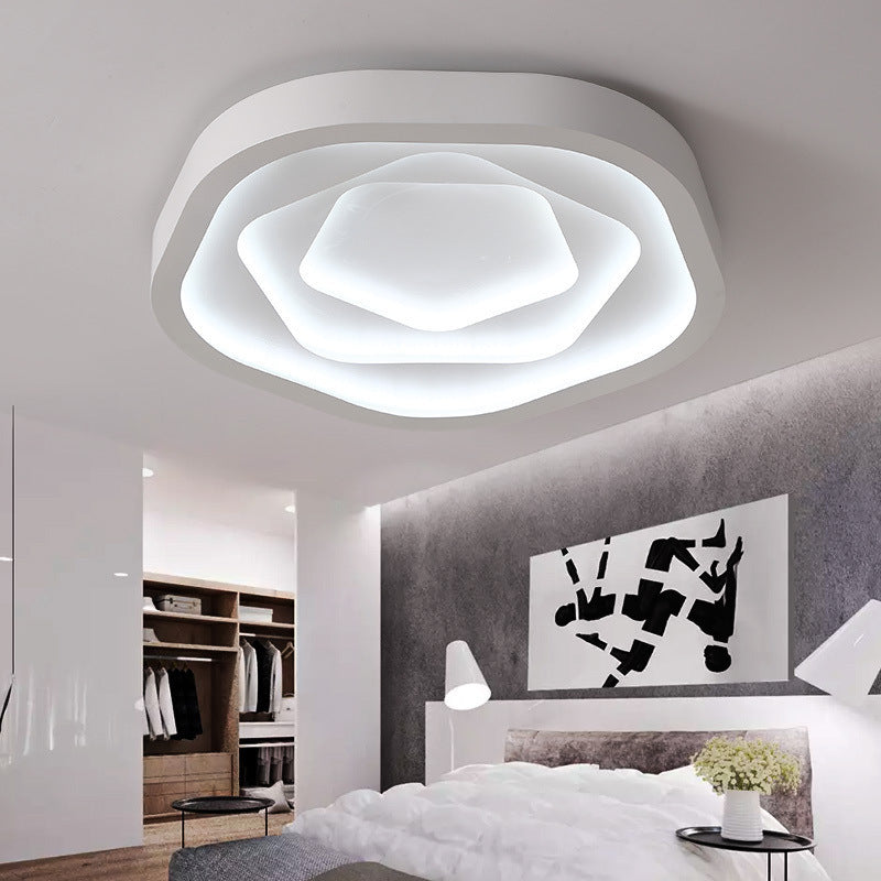 Rose Shape LED Flush Mount Ceiling Light