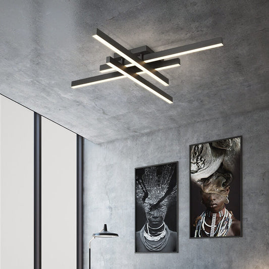 Industrial Aluminum Line LED Flush Light