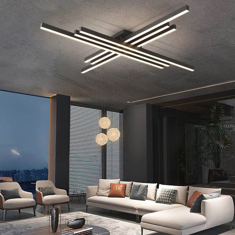 Industrial Aluminum Line LED Flush Light