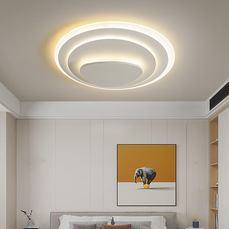 Nordic Geometric Iron & Acrylic LED Light