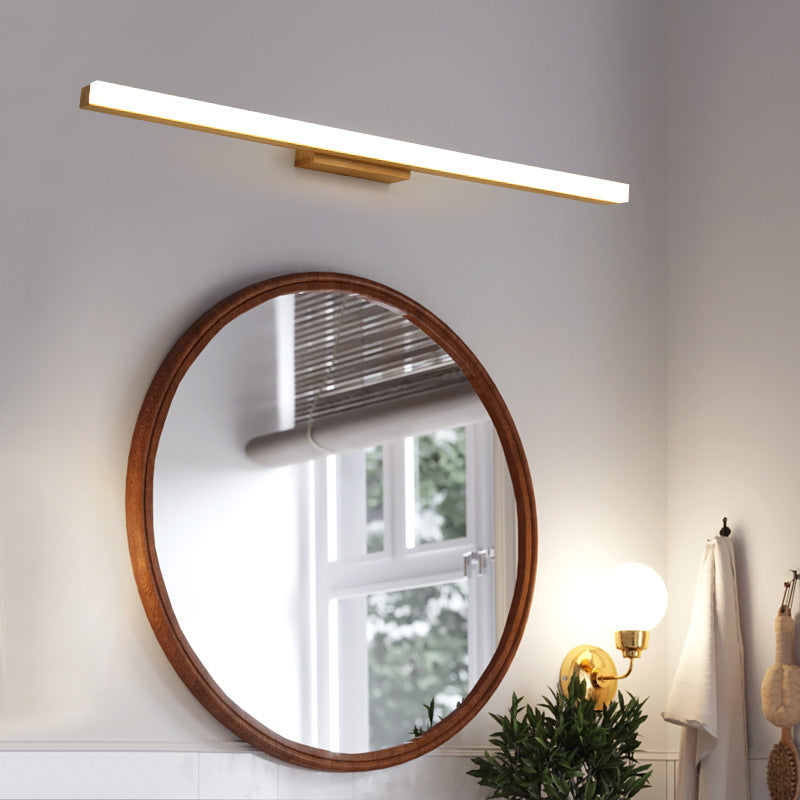 Wooden Strip Vanity Wall Sconce