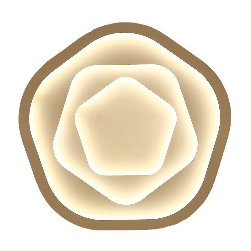 Rose Shape LED Flush Mount Ceiling Light