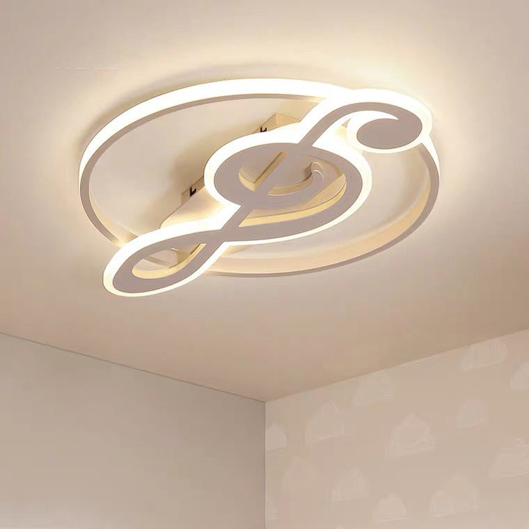 Music Notes LED Flush Mount
