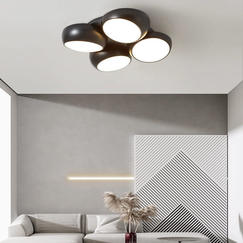 Scandinavian Iron & Plastic LED Light