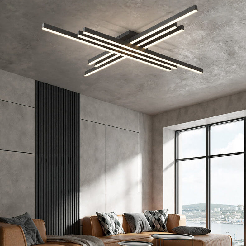 Industrial Aluminum Line LED Flush Light