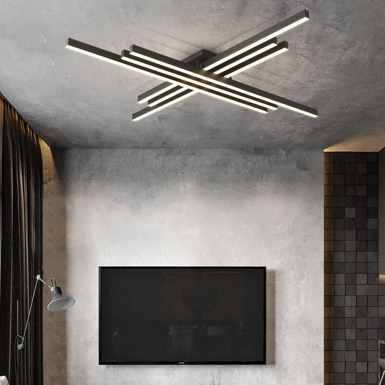 Industrial Aluminum Line LED Flush Light