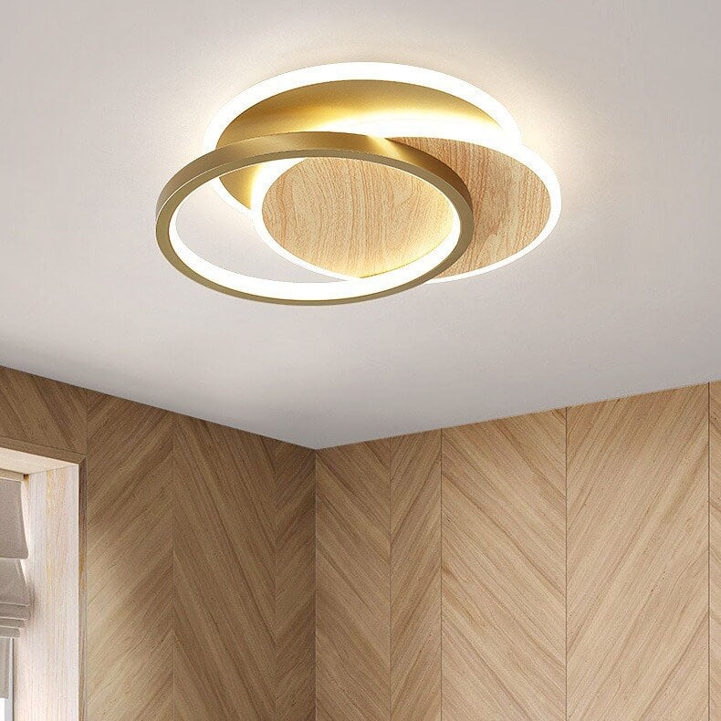 Nordic Wrought Iron Round LED Light