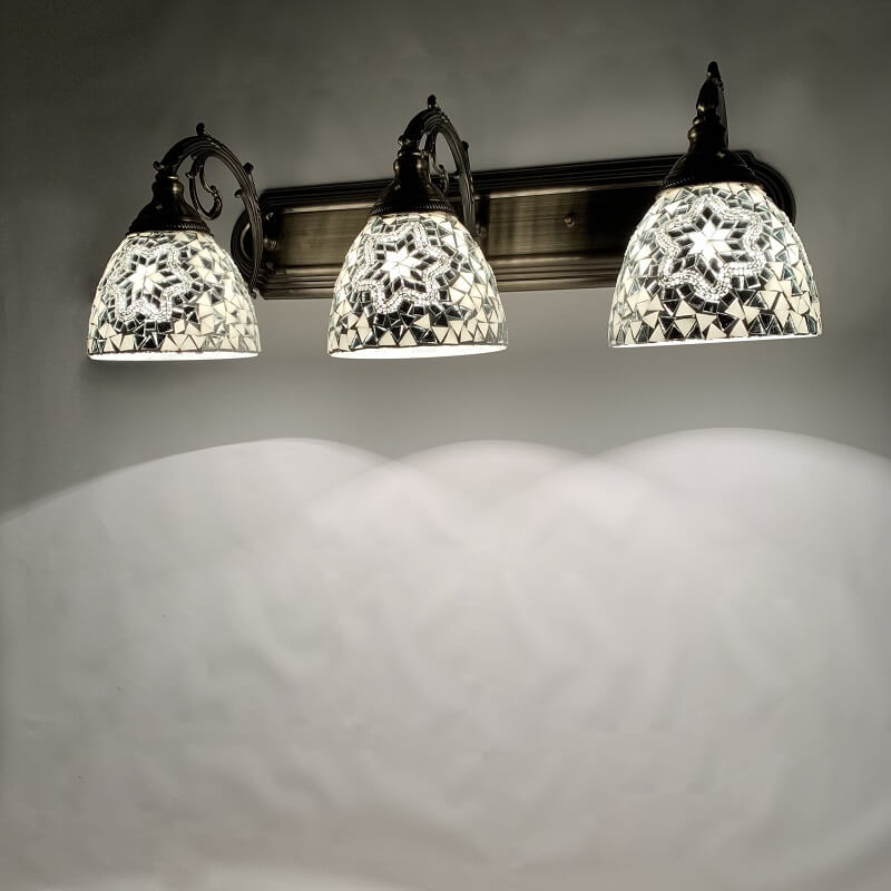 Tiffany Stained Glass Vanity Sconce