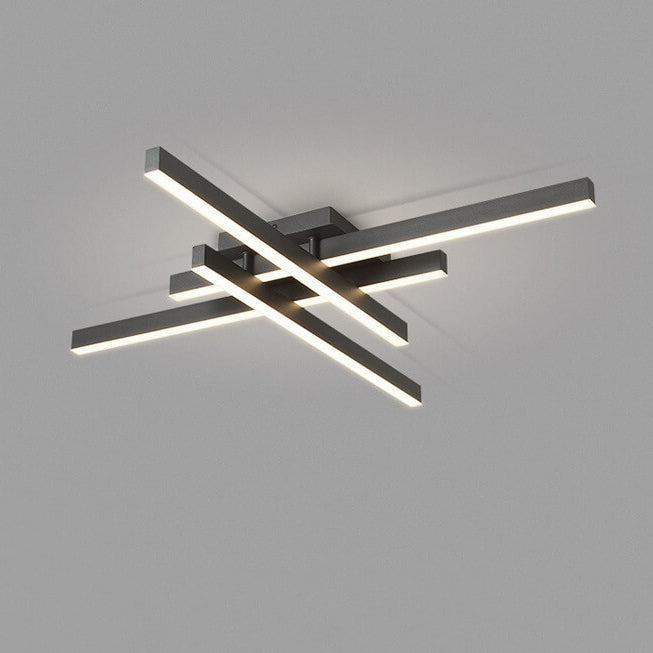 Industrial Aluminum Line LED Flush Light