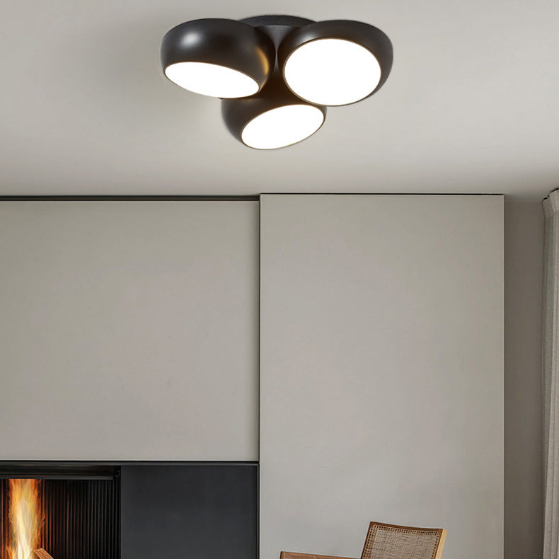 Minimalist Cluster Flush Mount Light