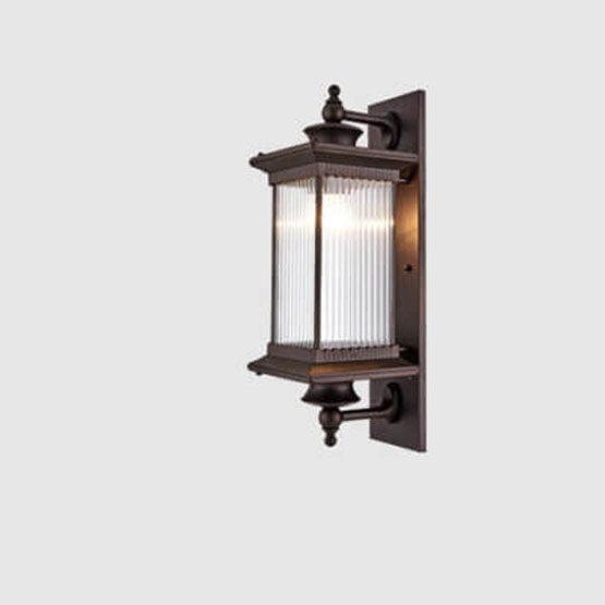 Retro Rectangular Outdoor Wall Sconce
