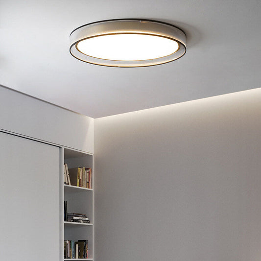 Nordic Gauze & Copper LED Flush Light