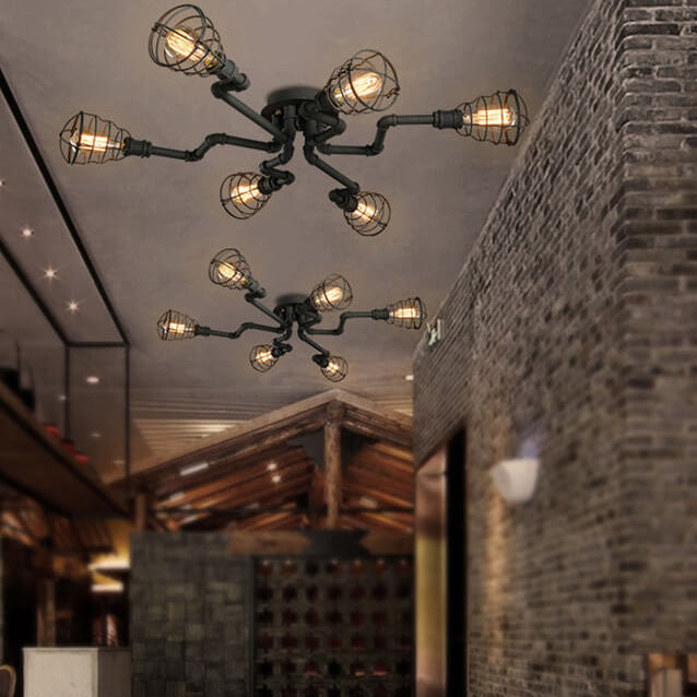 Industrial Water Pipe Flush Mount