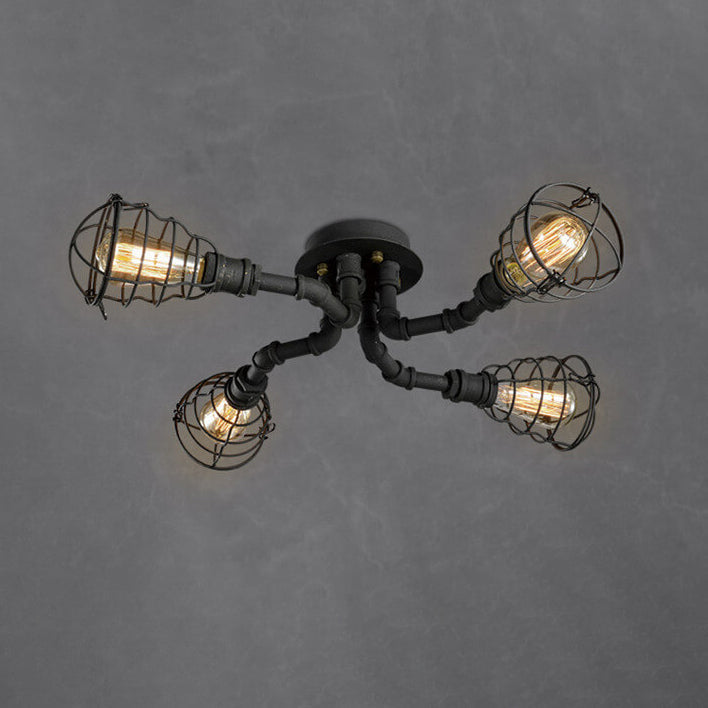 Industrial Water Pipe Flush Mount
