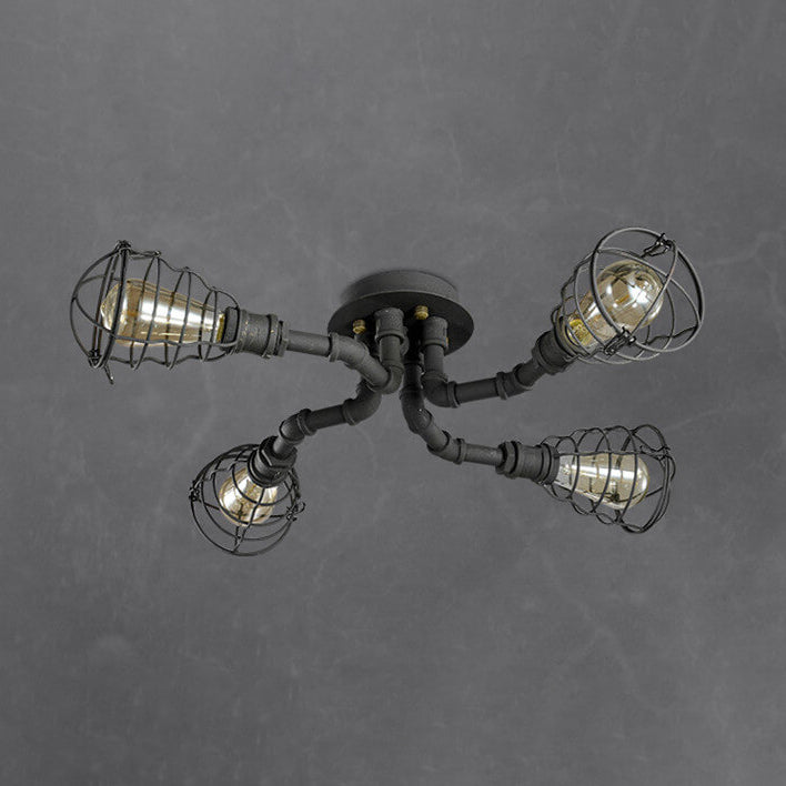 Industrial Water Pipe Flush Mount