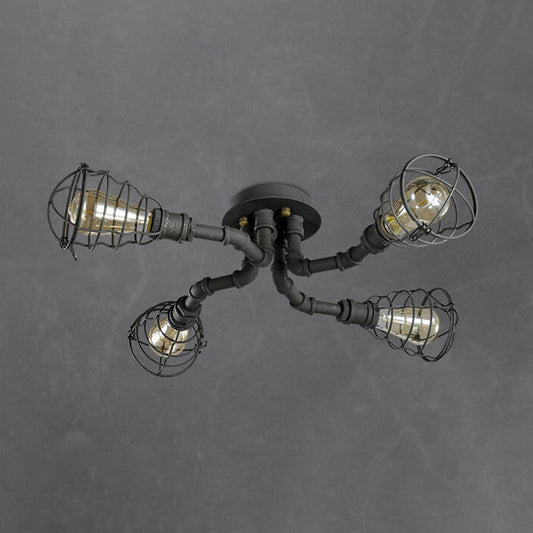 Industrial Water Pipe Flush Mount