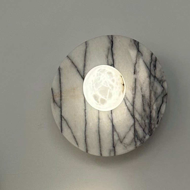 MD230 Spanish Marble Disc Lamp