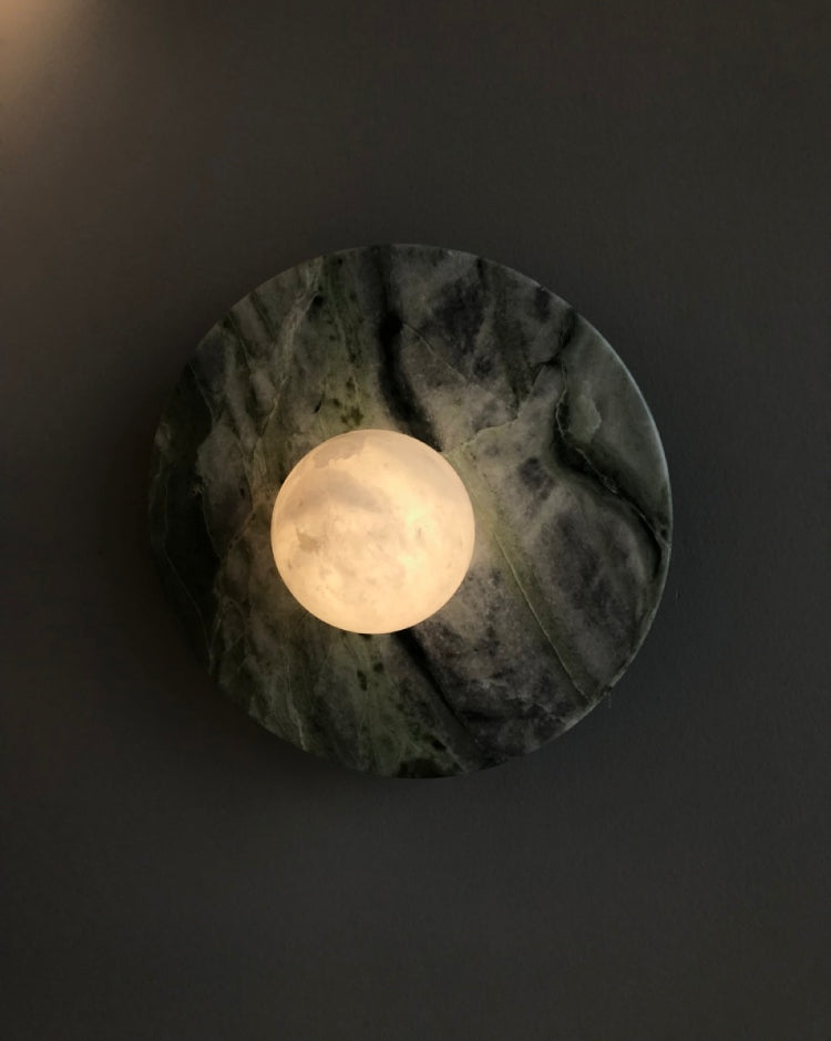MD230 Spanish Marble Disc Lamp