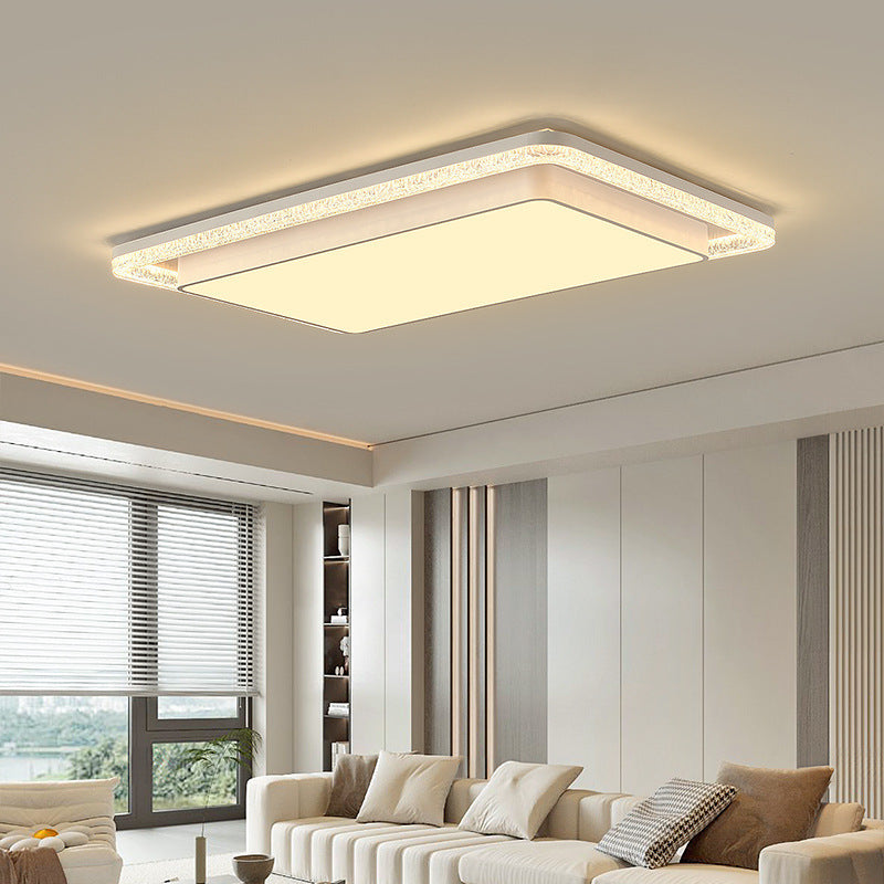 Luxury Double Iron Acrylic Flush Mount
