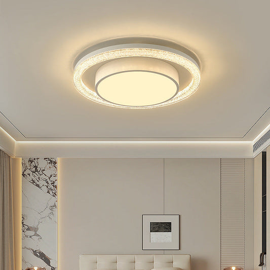 Luxury Double Iron Acrylic Flush Mount