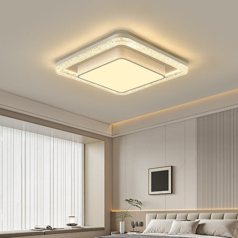 Luxury Double Iron Acrylic Flush Mount