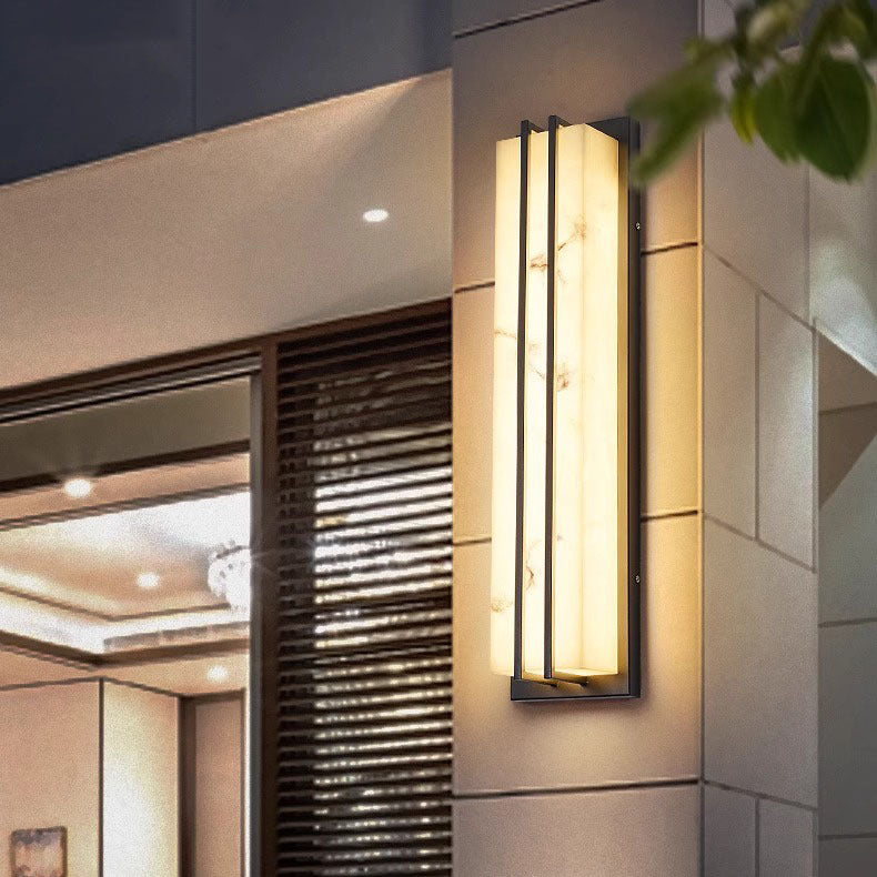 Rectangle LED Outdoor Wall Sconce