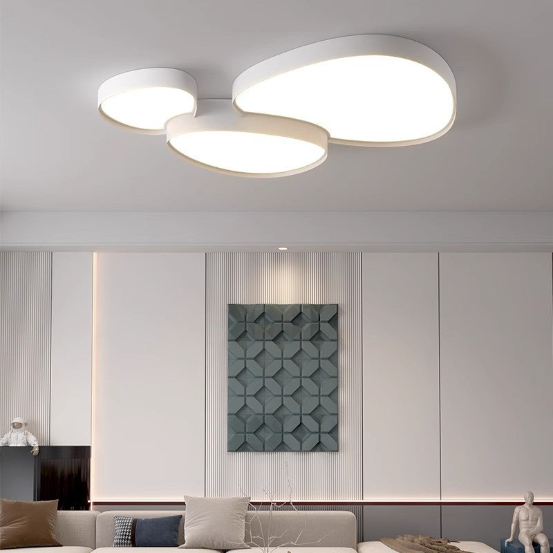 Cobblestone Acrylic Flush Mount Light