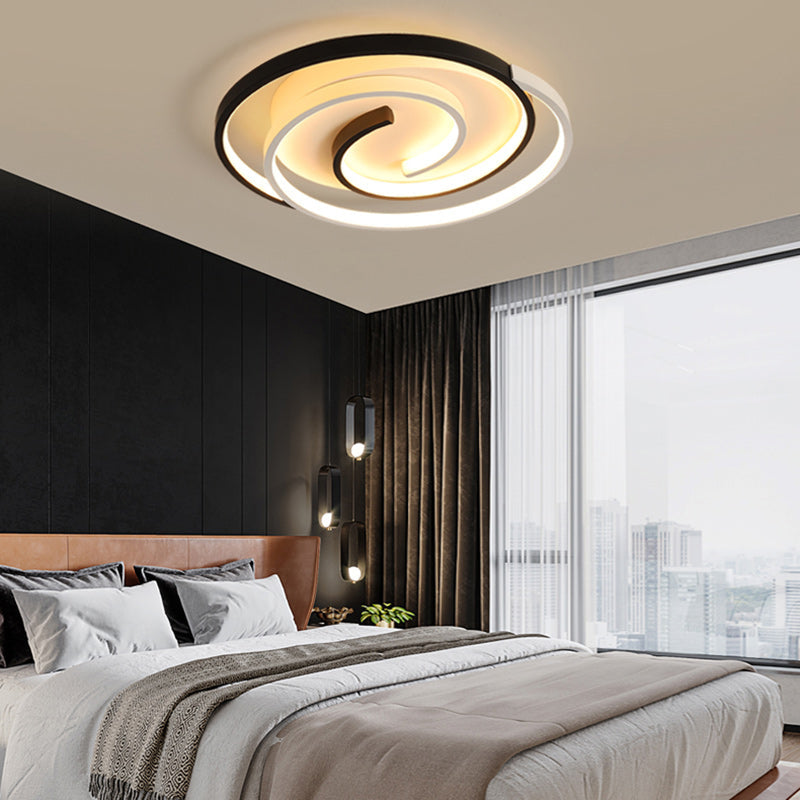 Minimalist Diamond Acrylic Flush Mount