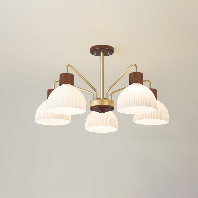 Japanese Bowl Branch Ceiling Light
