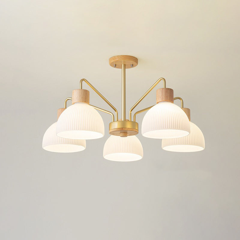 Japanese Bowl Branch Ceiling Light