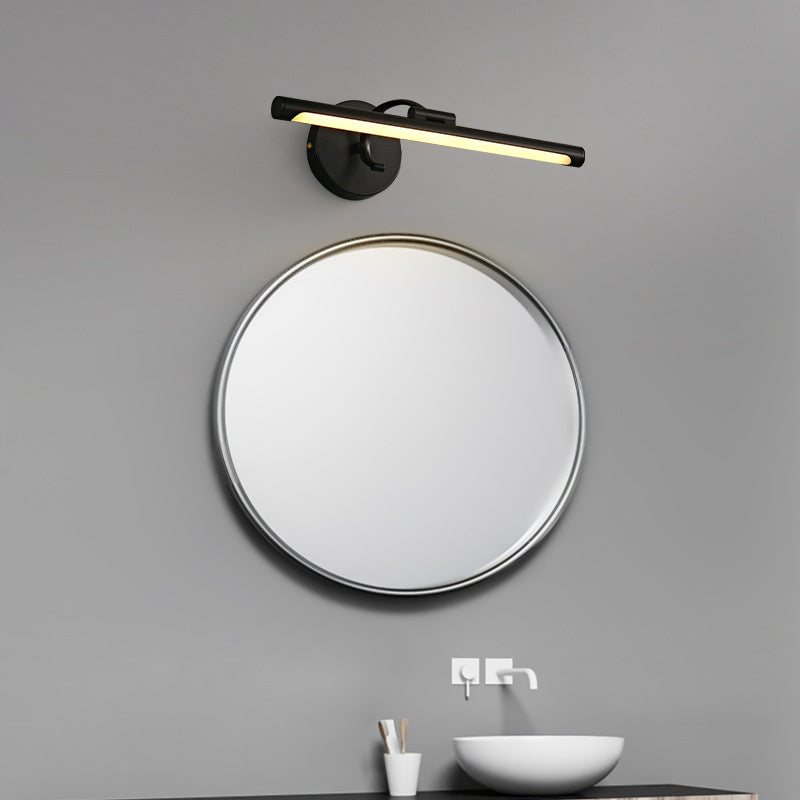 Copper Acrylic Strip Vanity Wall Sconce