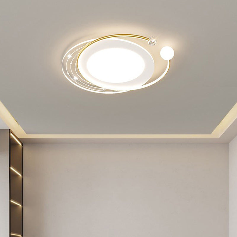 Nordic Multi-Shape Dimmable Flush Mount