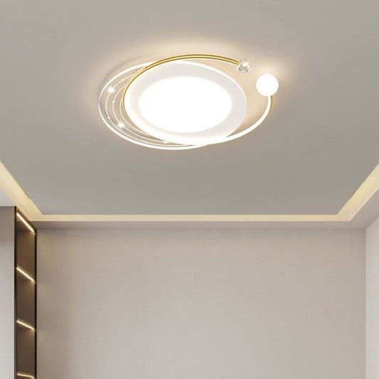 Nordic Multi-Shape Dimmable Flush Mount