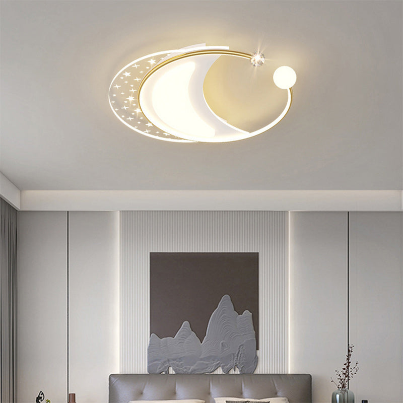 Nordic Multi-Shape Dimmable Flush Mount