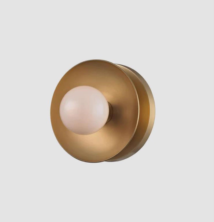 CD Copper Glass Sconce