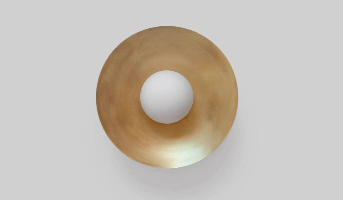 CD Copper Glass Sconce