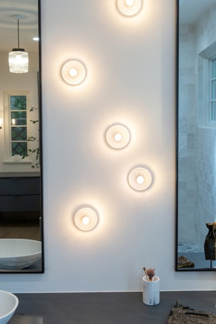 D105 Glass Surface Mount Sconce