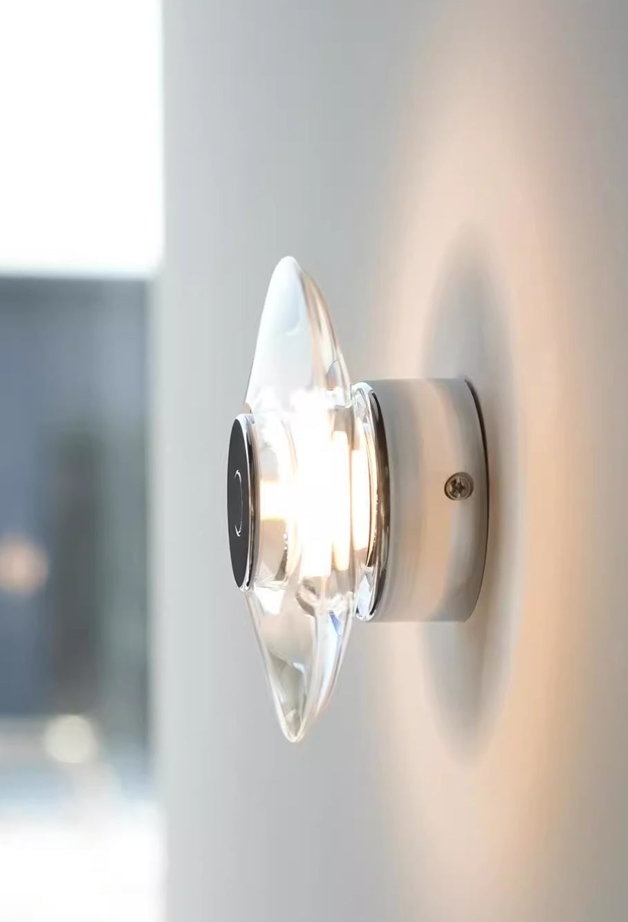 D13 D16 Glass Surface Mount Sconce