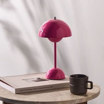 180mm Cordless Mushroom Table Lamp