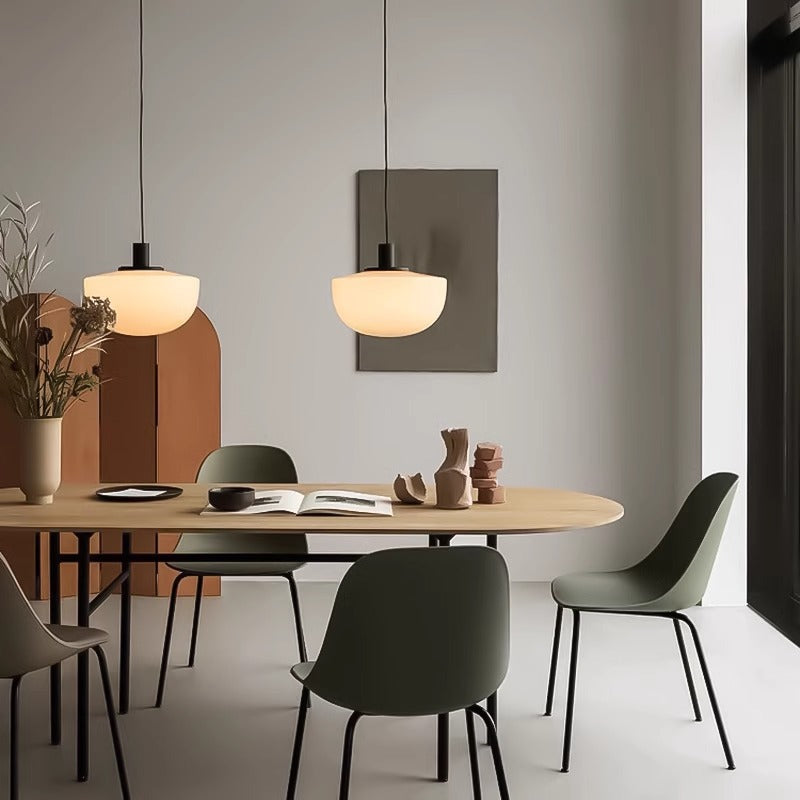 Hemisphere Glass Pendant Light